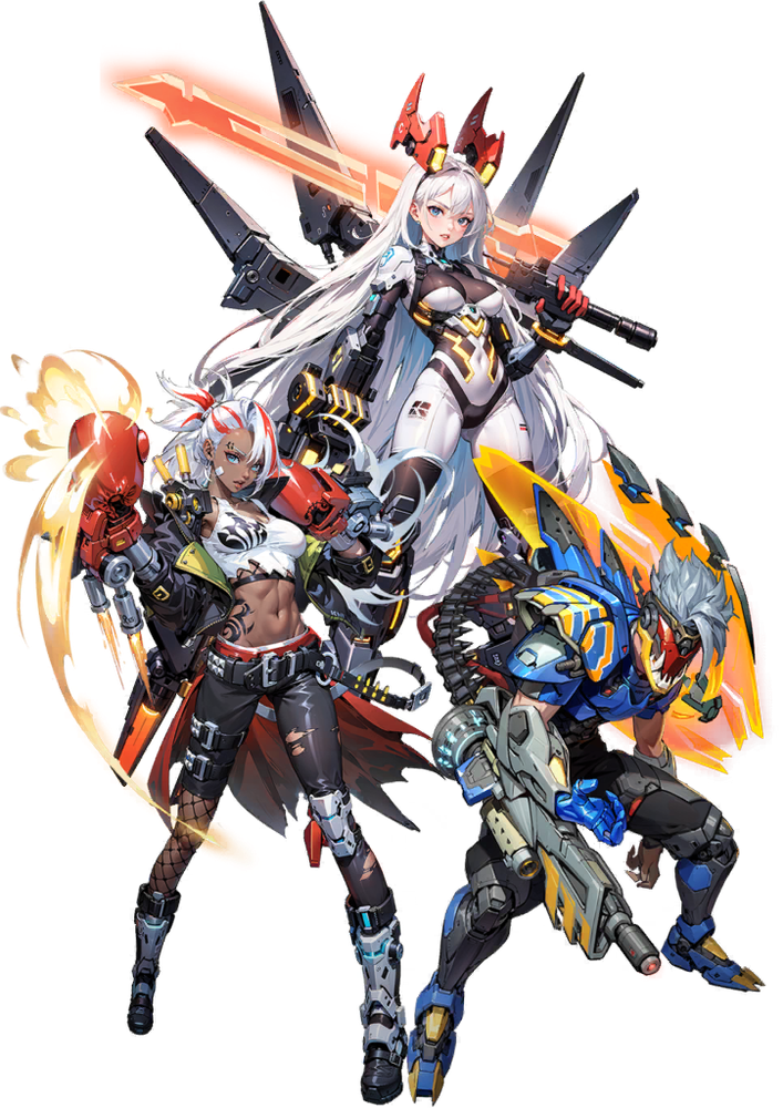Fighter squad art